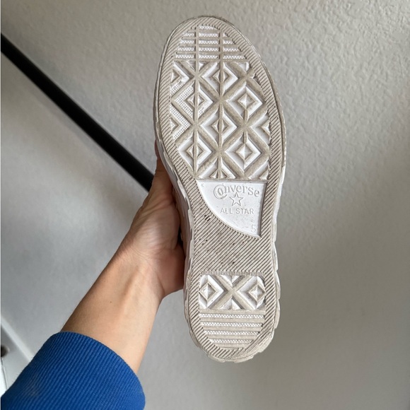 Converse All Star Lift X2 Low Lace-up Trainers Platforms sz: 7 - Picture 8 of 9